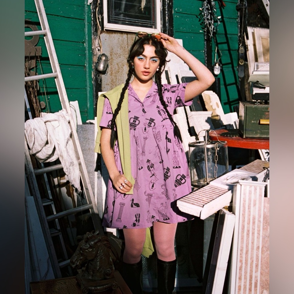 Lazy Oaf Relics Dress size US 6/UK 10